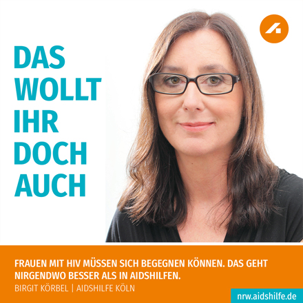 Birgit Körbel, Aidshilfe Köln