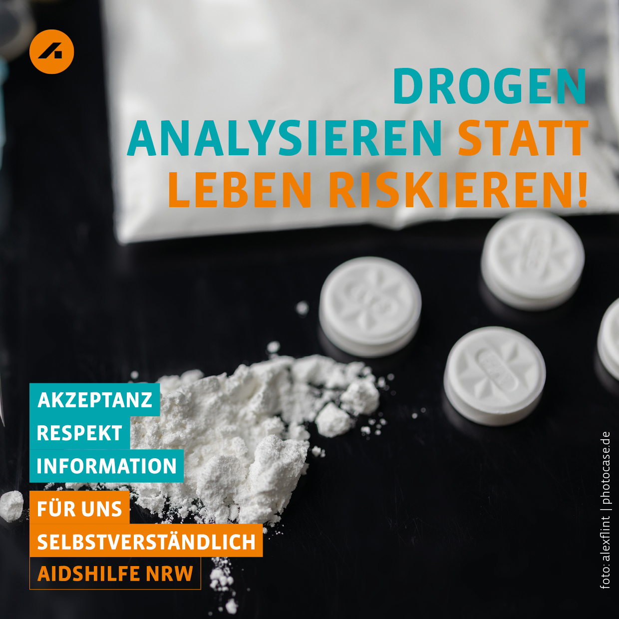 Drogen analysieren statt Leben riskieren!